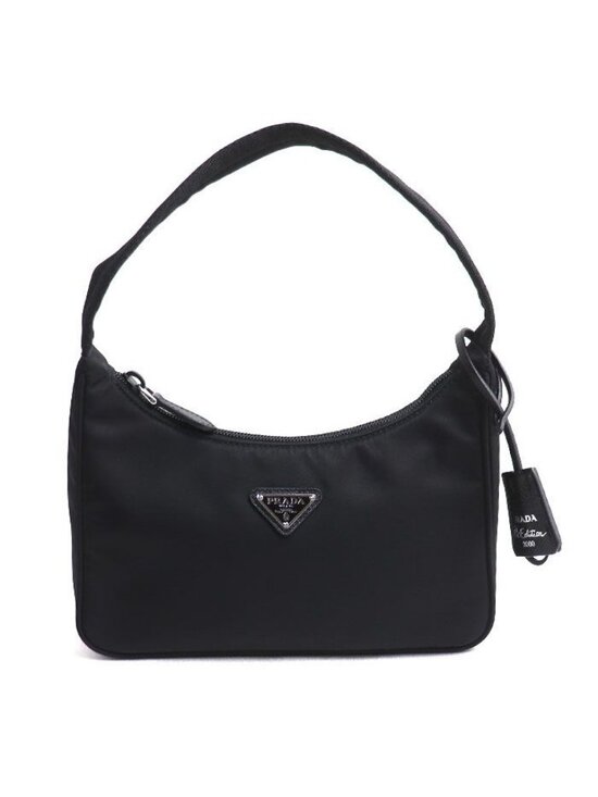Prada Handbags - Prada Tessuto Handbag Black